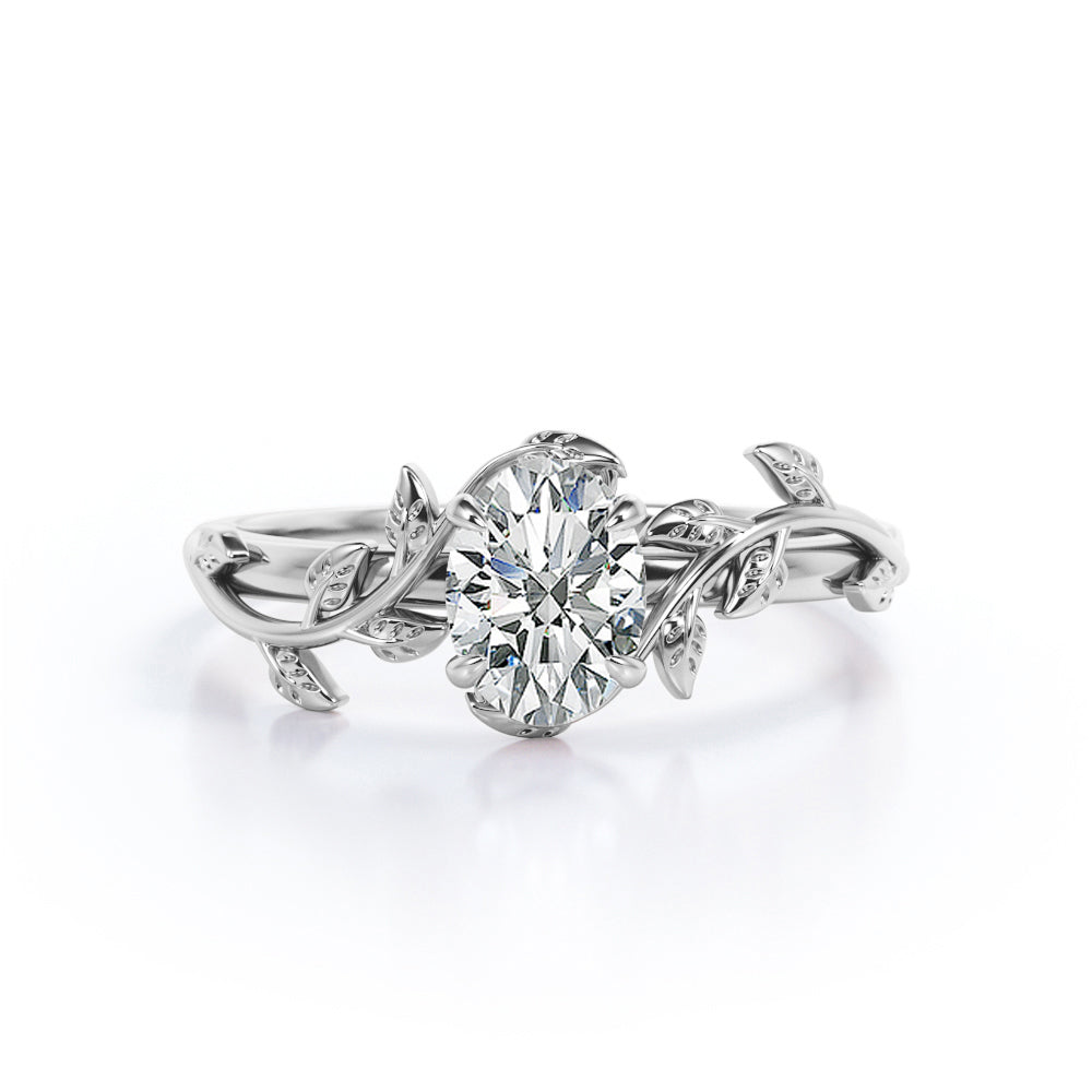 Butterfly style engagement on sale rings